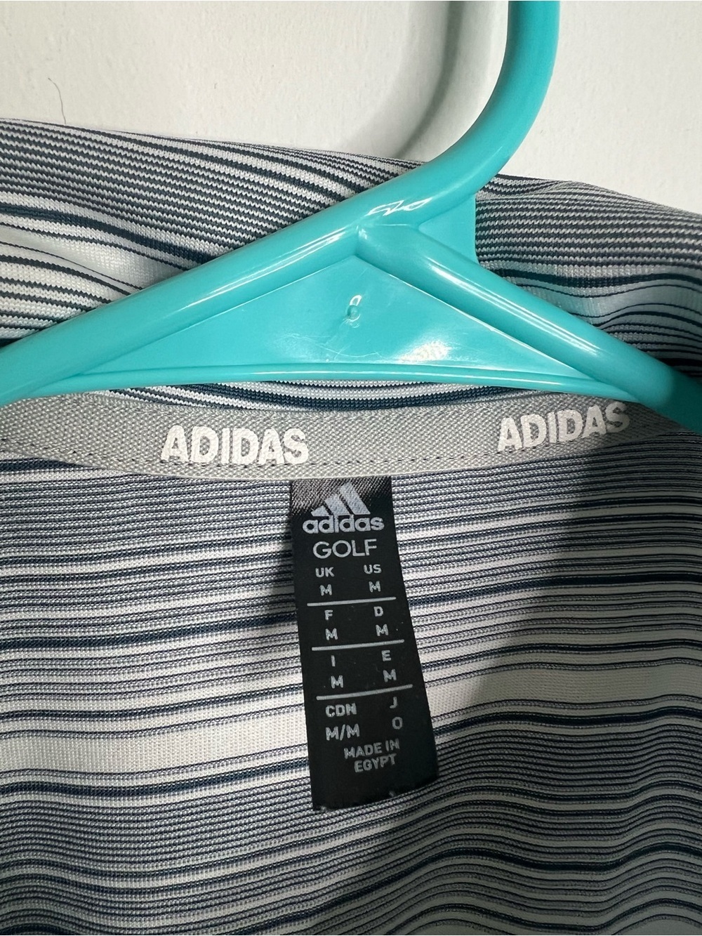 Adidas Golf Polo Men’s Size Medium - Picture 3 of 6